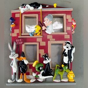 Warner Bros Vintage Looney Tunes Picture Frame 1997